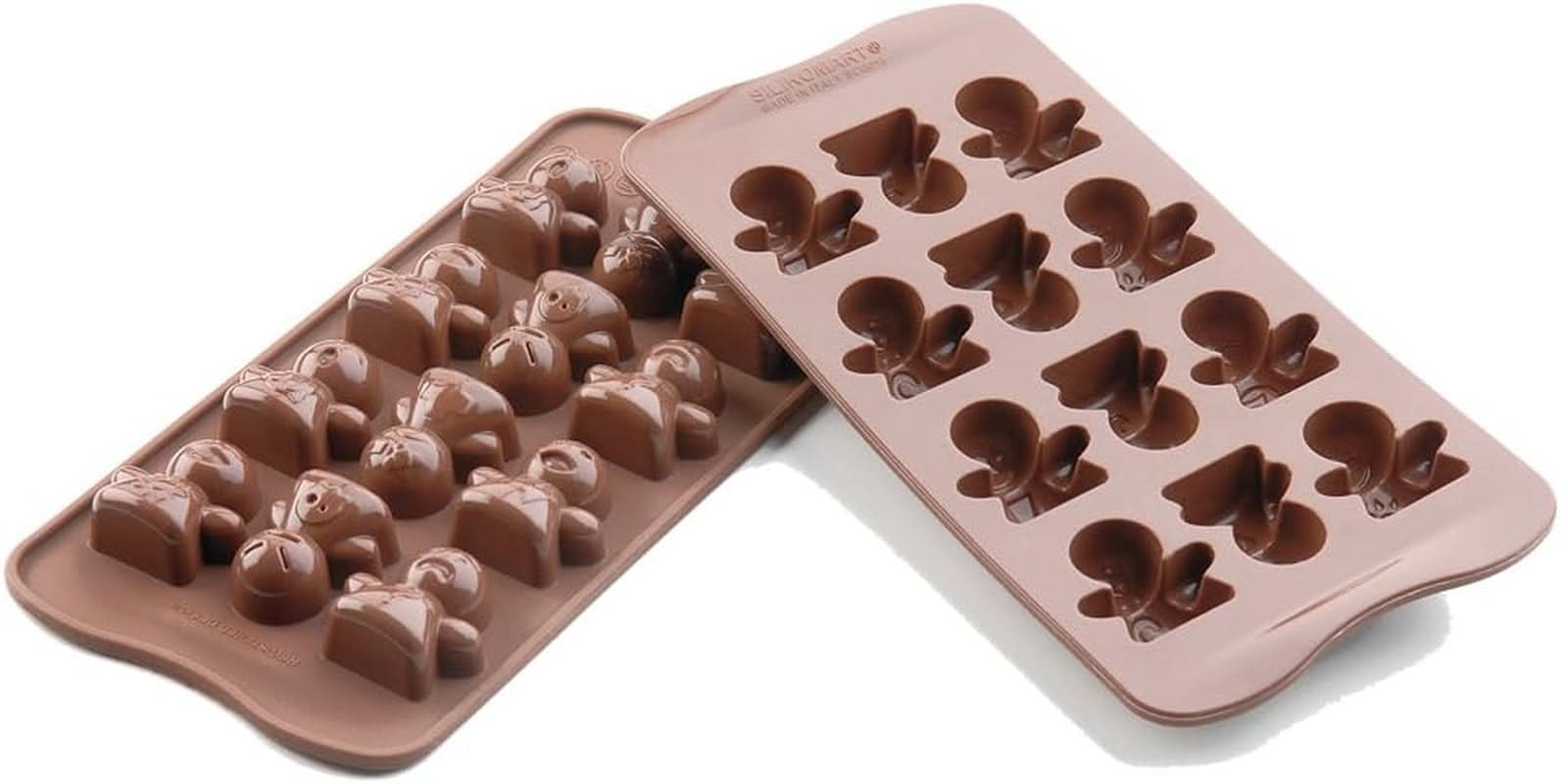 Silikomart 191827, Čokoládové pralinky, Andělé, Ostatní modely kuchyní Naty Shop 10,5X10,5X3 Cm