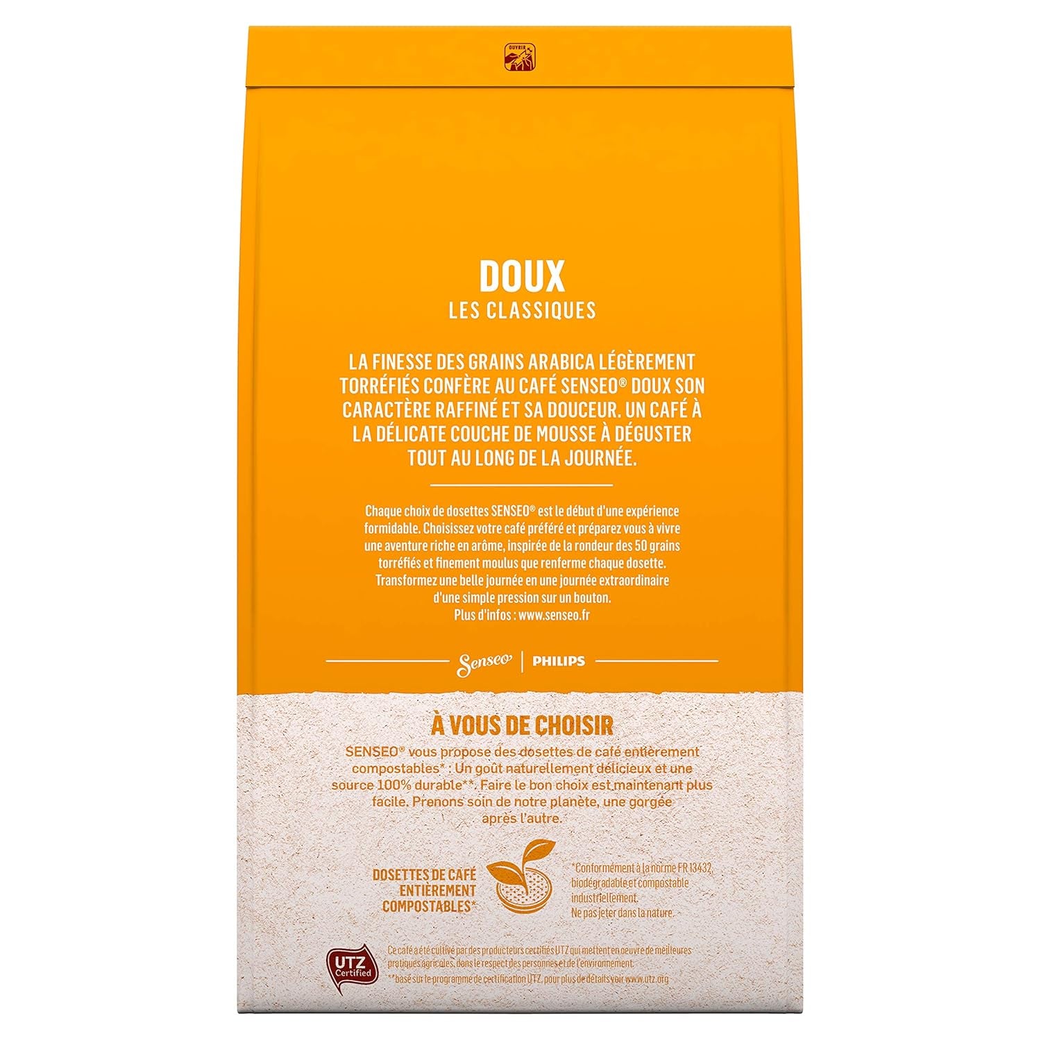 Senseo Kaffeepads Doux Sanft 54 pads