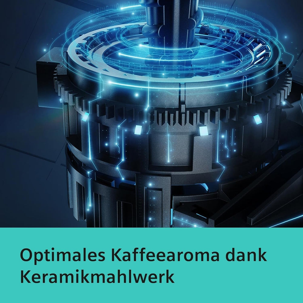 Espressor automat Siemens EQ.6 plus s300 TE653501DE, pentru multe specialități de cafea, spumator de lapte, râșniță ceramică, funcție dublă de cafea, anticalcar, curățare automată cu abur, 1500 W, argintiu
