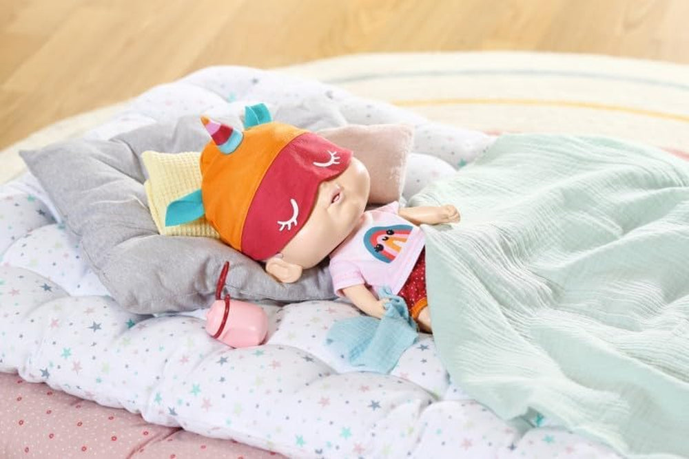Baby Robin, 30 cm große Babypuppe mit beweglichen Augen und Lustigen Soundfunktionen, včetně Košile, Hadice, Mütze, Romper, Flasche und Schnuller, 905586 Zapf Creation