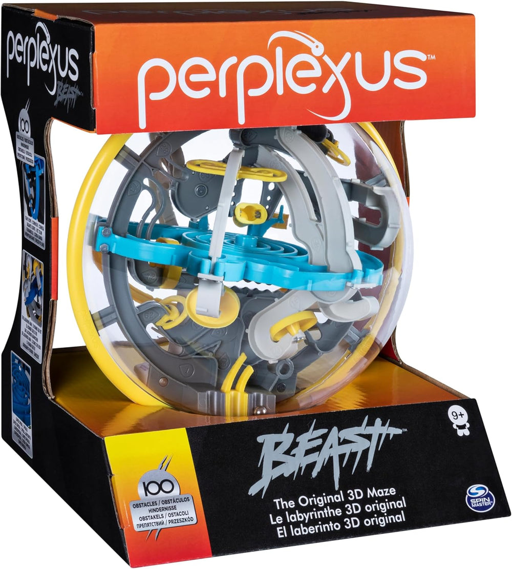 Spin Master Games – Perplexus Beast 3D Ball Maze se 100 překážkami, hra o trpělivosti pro děti 9+ a dospělé