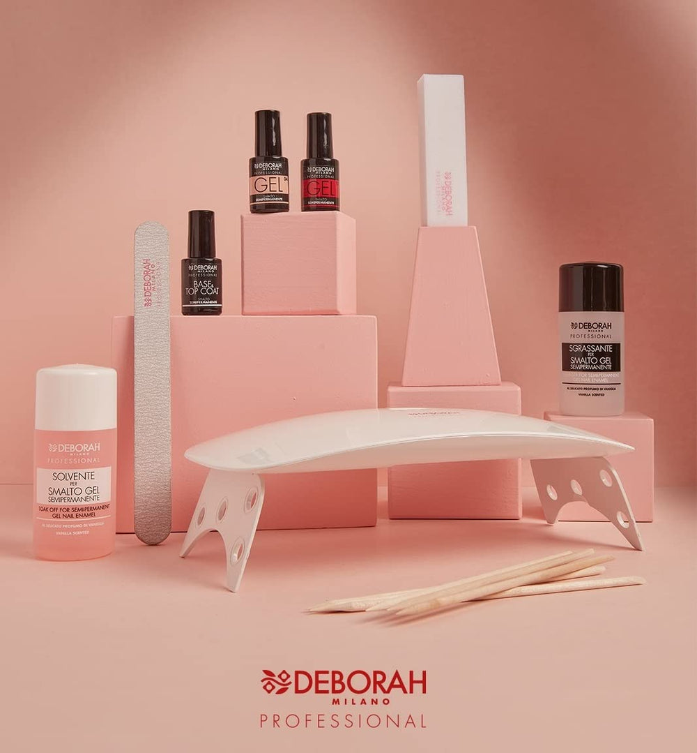 Semipermanentní lak na nehty Milano Professional, no. 21 Burgundsko, objemový efekt, dlouhotrvající, pro intenzivní a lesklé nehty, 4,5 ml