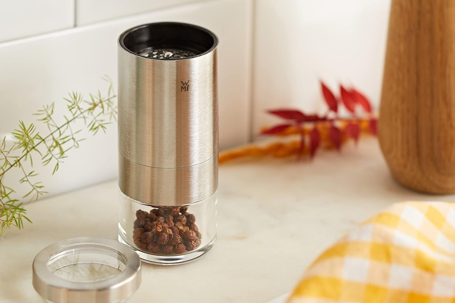 WMF Gourmet mlýnek na koření 10,5 cm, nerezové mlýnky a kráječe Cromargan Naty Shop