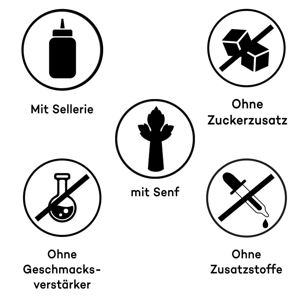 Ankerkraut Gemüsebrühe, ohne Gemsckverstärker, ohne Zucker, 90 g v korkovém skle, Mischung würzender Ingredient für Brühe