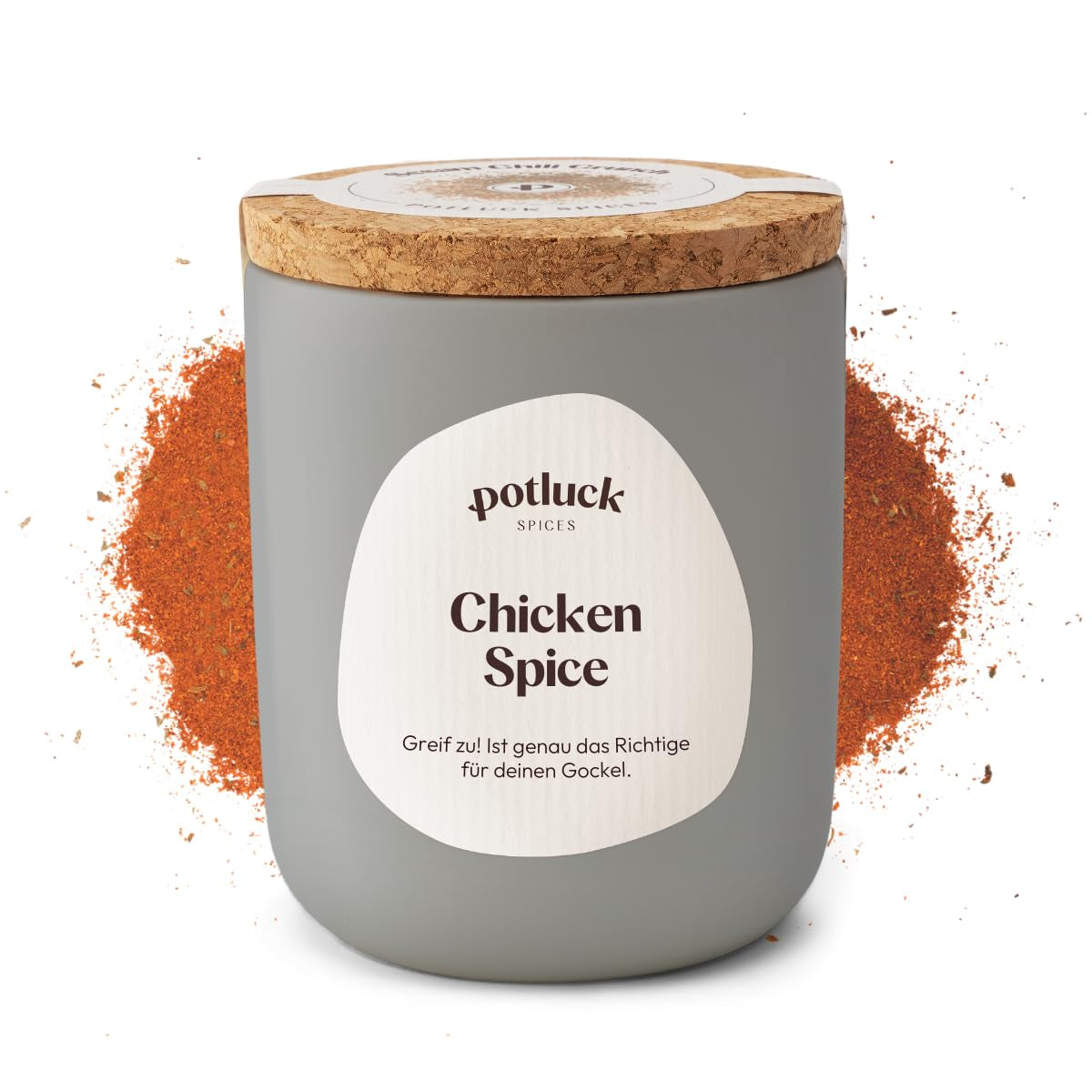 Potluck | Spice Burger | Würzmischung im Keramiktopf | 100 g | Veganské, bezlepkové a s přírodními ingrediencemi