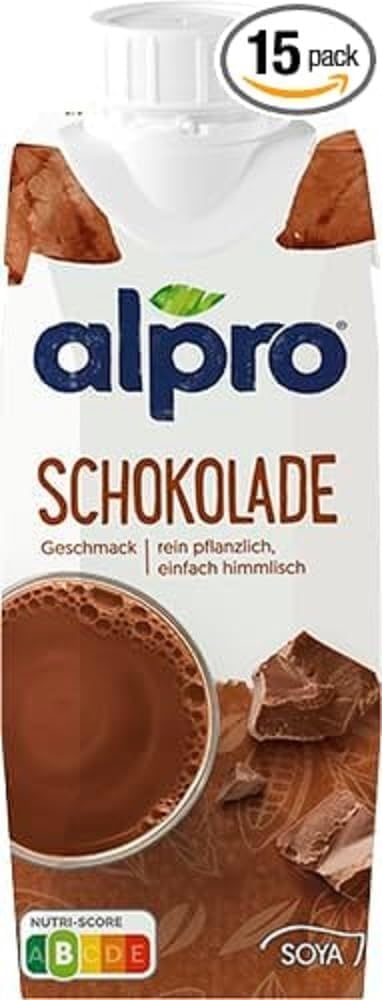 Alpro Čokoládový sójový nápoj - veganský, bez laktózy, bez lepku
