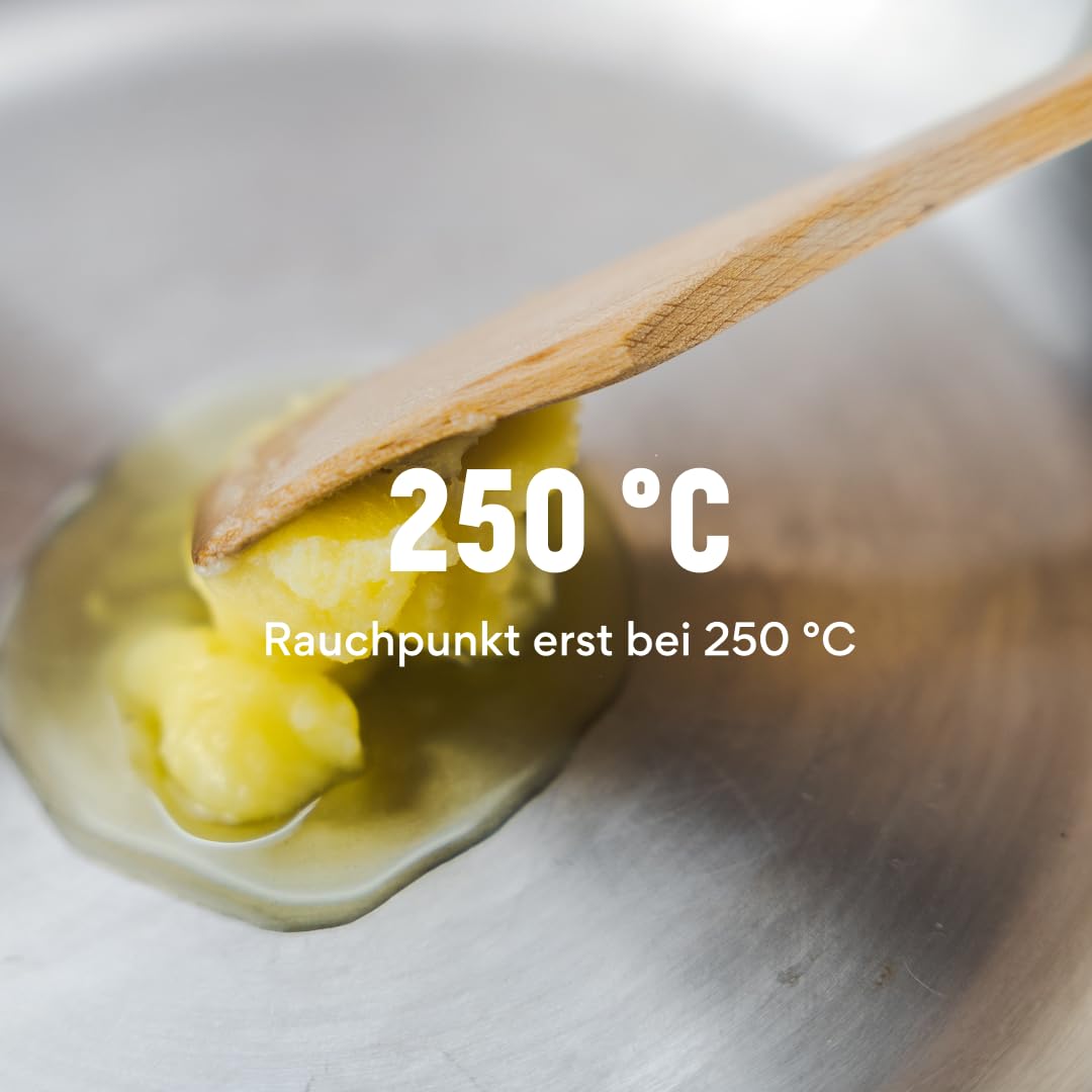 Ghí máslo BIO 600 g - Ideální na smažení a pečení Bez laktózy
