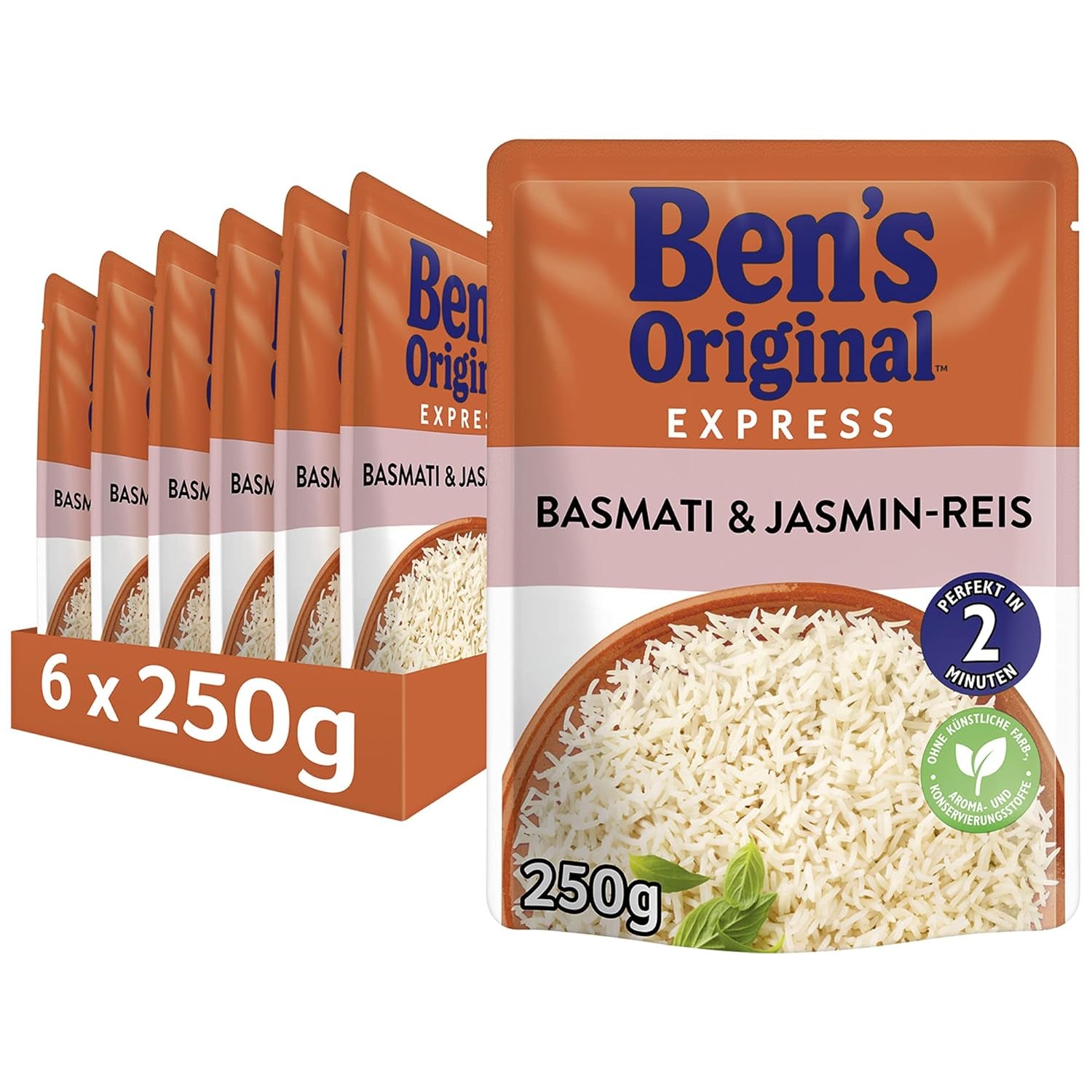 BEN'S ORIGINAL™ Express Basmati rýže 6 x 220 g