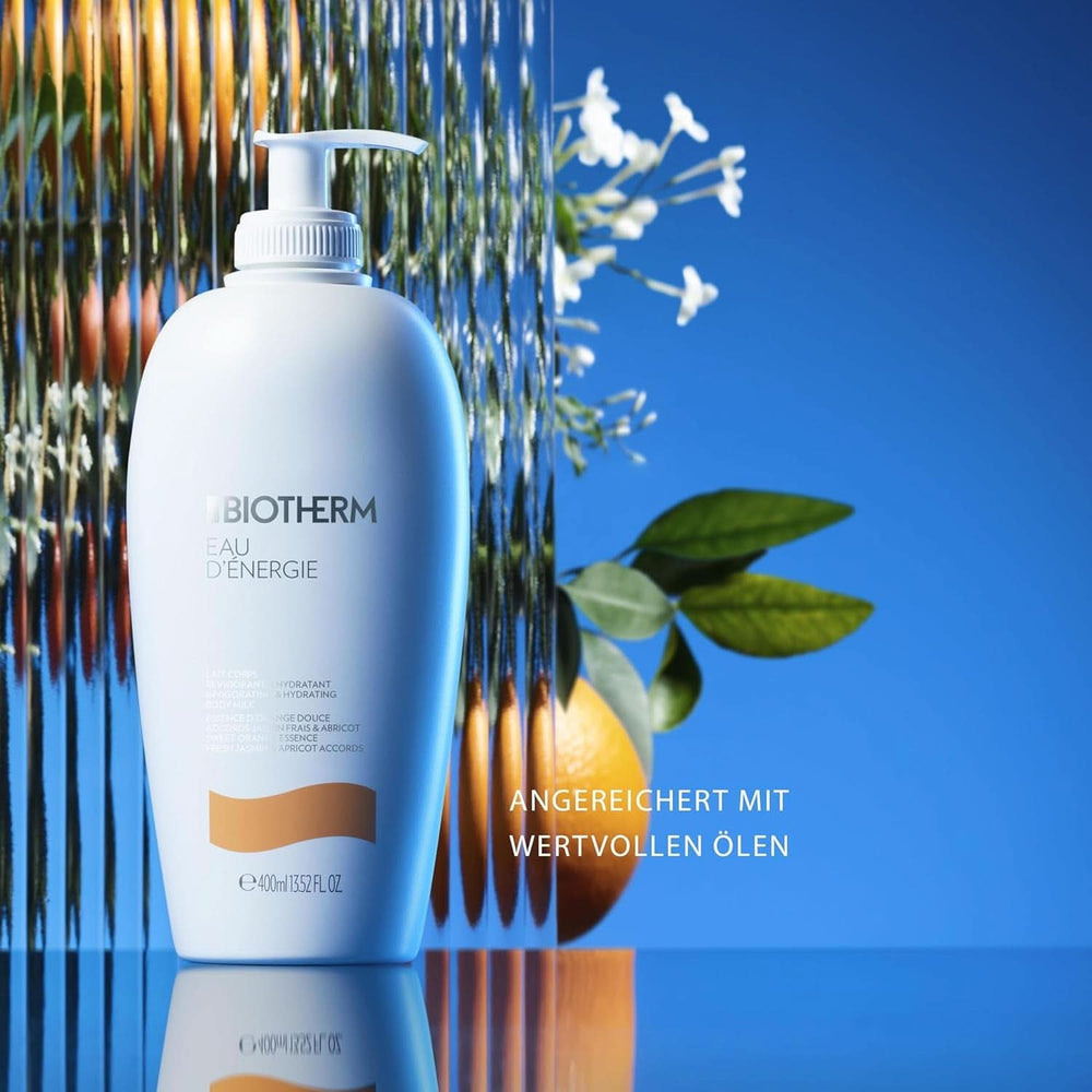 Biotherm Eau D'Énergie, Tělové mléko pro všechny typy pleti, 400 ml Kosmetika a kosmetika Naty Shop