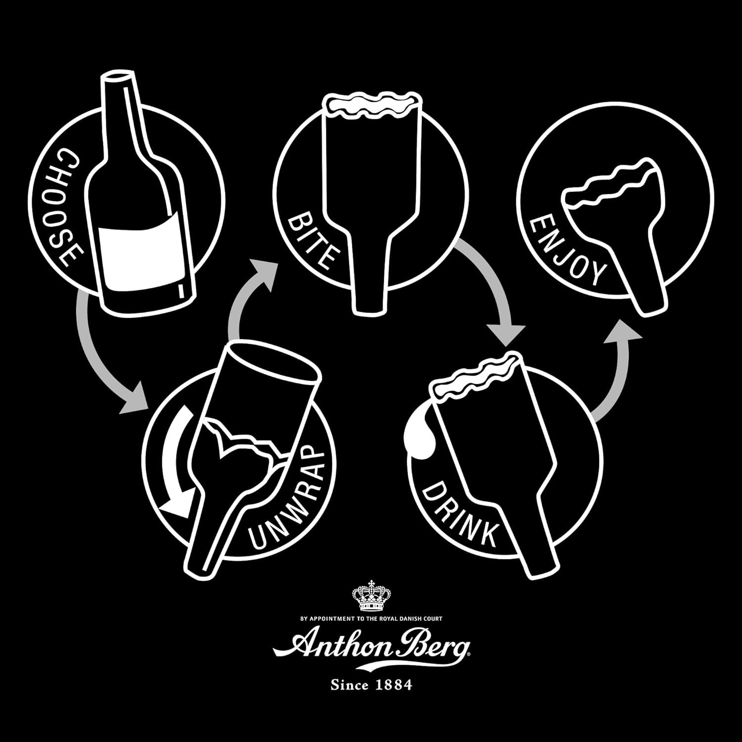 Anthon Berg, čokoláda s likérem, 187 gramů Čokoládové bonbony Naty Shop