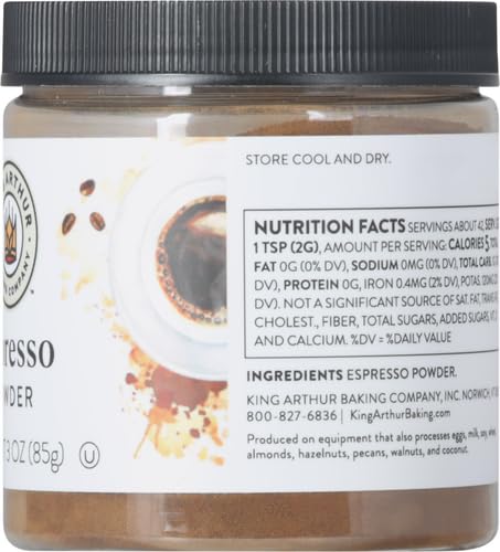 Espresso prášek King Arthur - Intenzivní chuť kávy v koláčích