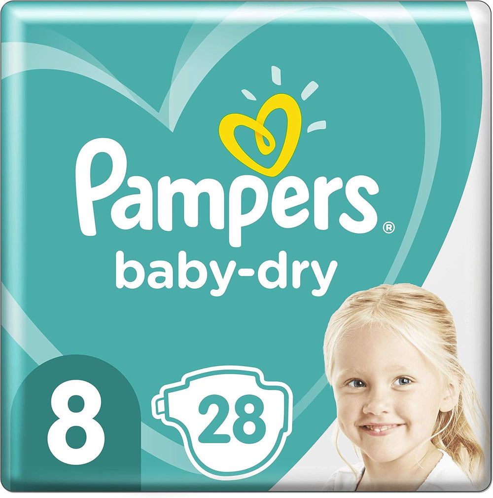 Plenky Pampers 81657566 Baby-Dry Pants, bílé
