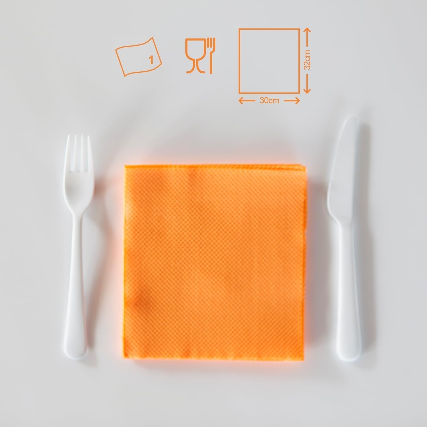 Șervețele de hârtie Renova, Red Label Orange - 70 de șervețele