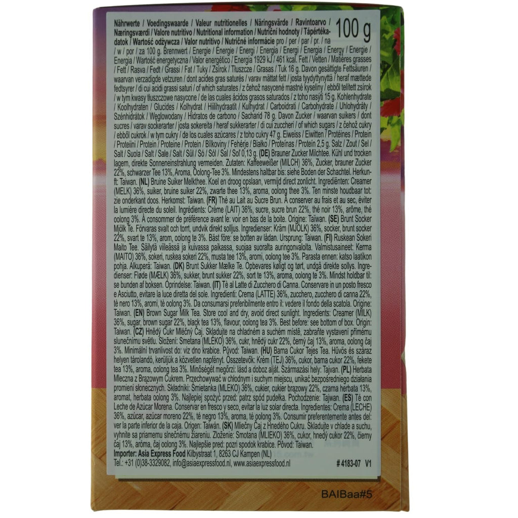 15:15 - Ceai cu lapte și zahăr brun Okinawa - (1 x 100 g)