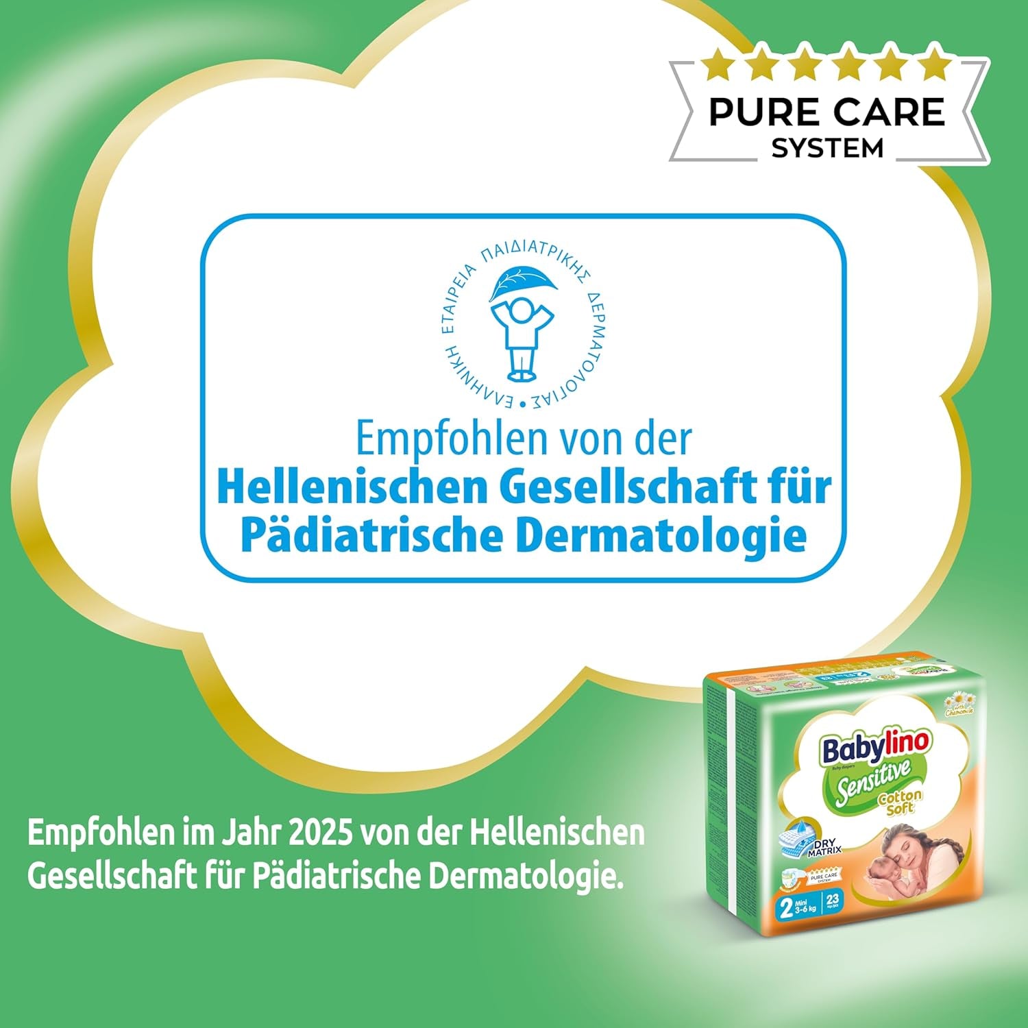 Pleny pro citlivá miminka, velikost 2, mini (3-6 kg), 192 plen