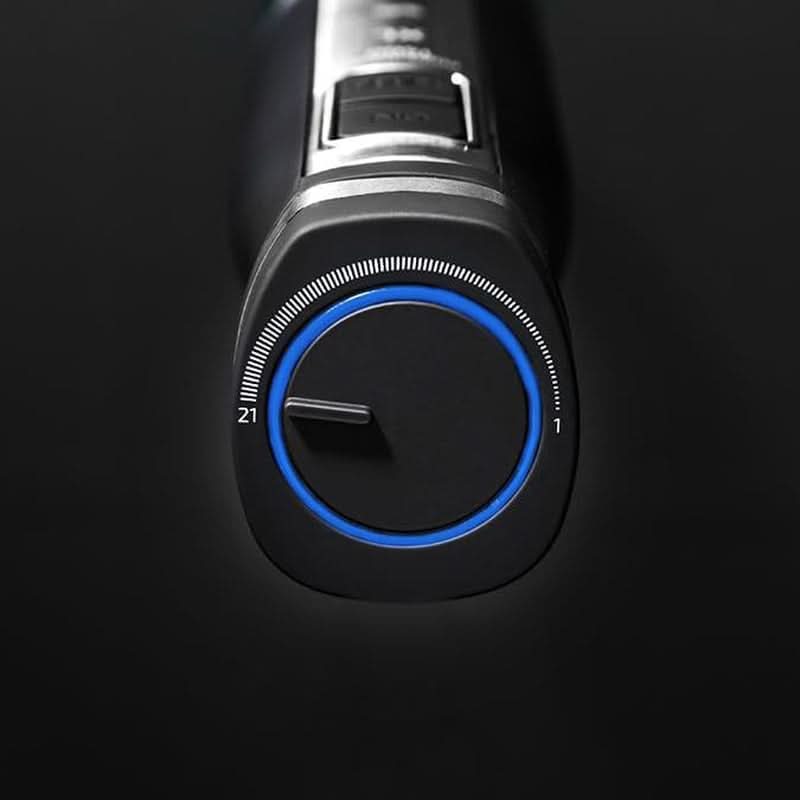 Cecotec ruční mixér Powergear 1500 - Klingen Aus Titanium Beschichtung, 21 Geschwindigkeitsstufen, 1500 W, Inklusiv Glas Mit Deckel. (Schwarz Und Edelstahl, XL) Kitchen Naty Shop