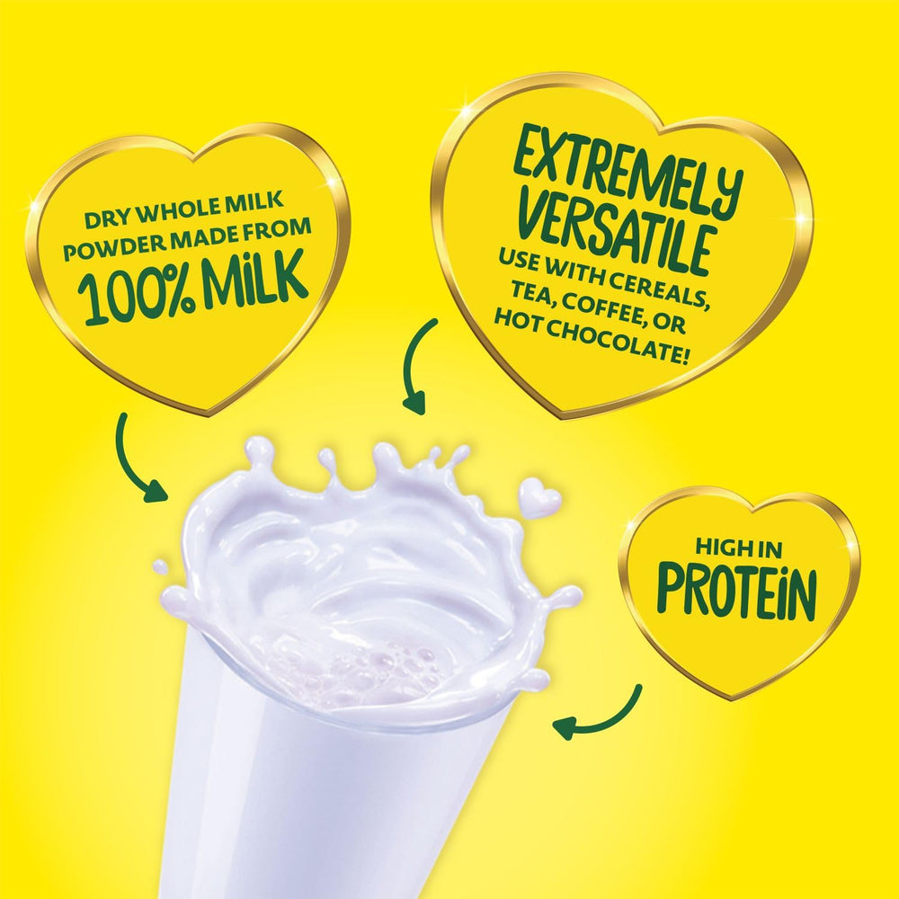 Instantní Vollmilchpulver, Ersatz für frische Milch, für Tea und Kaffee, 1,8 kg dávka