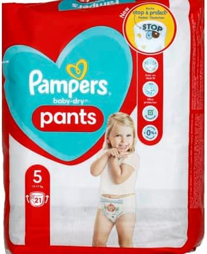 Plenky Pampers Baby-Dry Pants vel. 5, 21 ks.