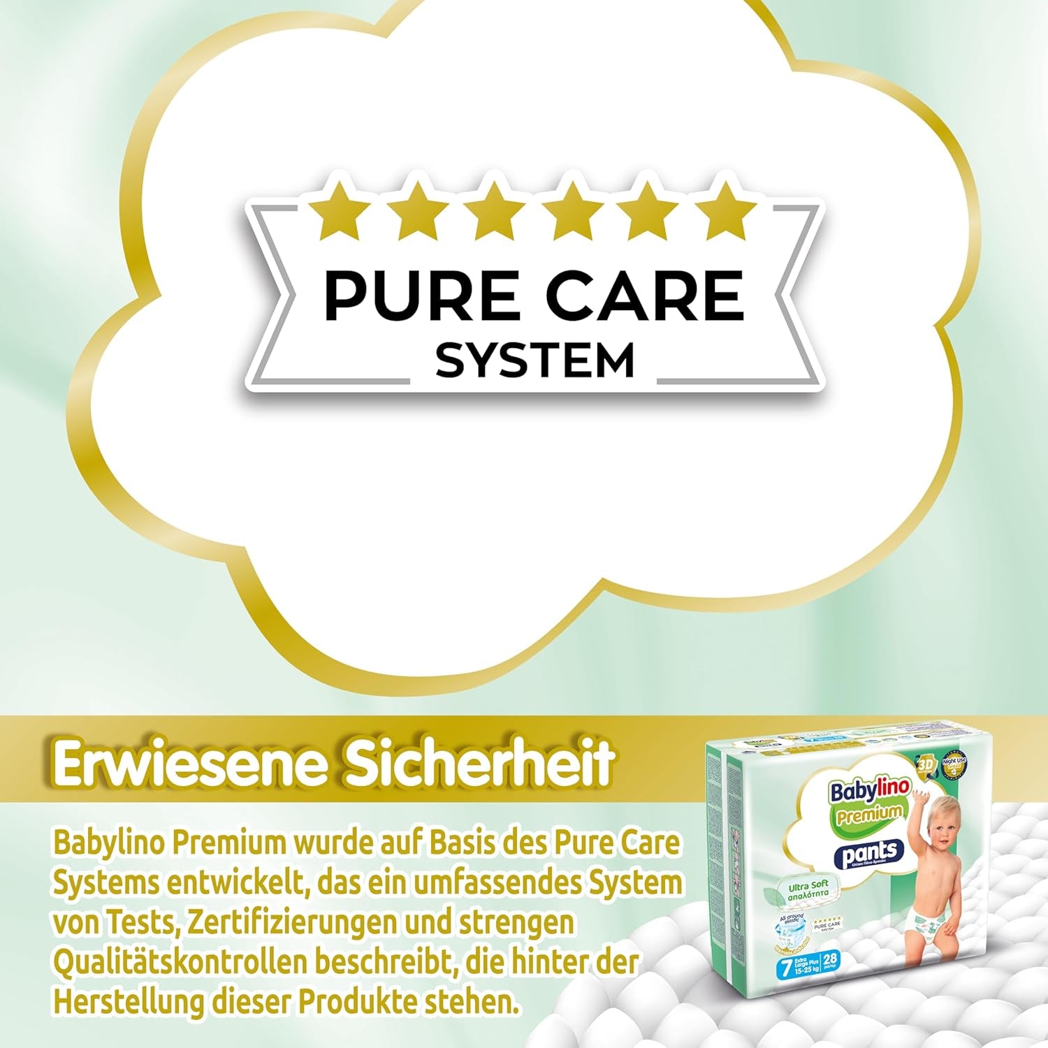 Kalhoty Premium, velikost 7, filtr Ultra Soft, XL Plus (15-25 kg), 28 kusů