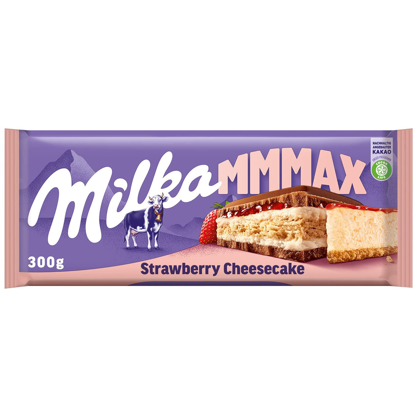 Milka Mmax Triolade – Čokoláda z alpského mléka s bílou a hořkou čokoládou – 280g
