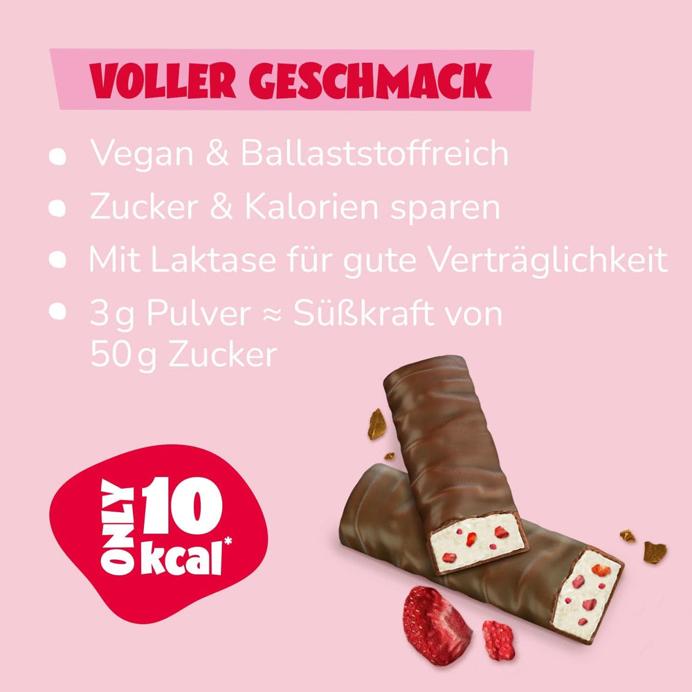 Ahead Flavour Powder, Jahodová čokoláda 250 gramů, 83 porcí Příchutě Naty Shop