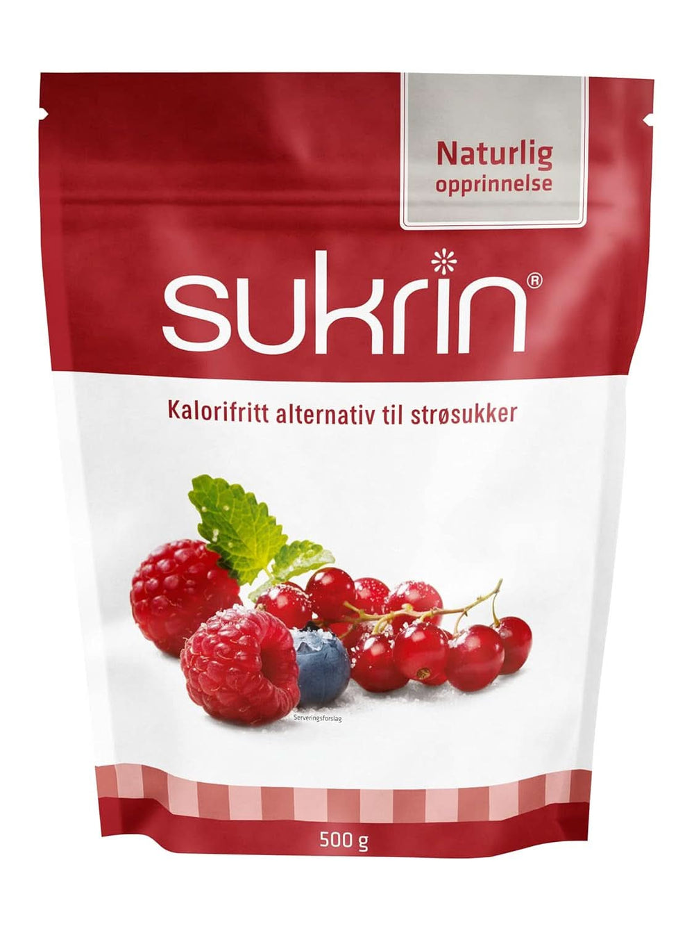 Sukrin Erythritol, přírodní alternativa cukru bez kalorií, 1 balení, 500 gramů Sladidla Naty Shop