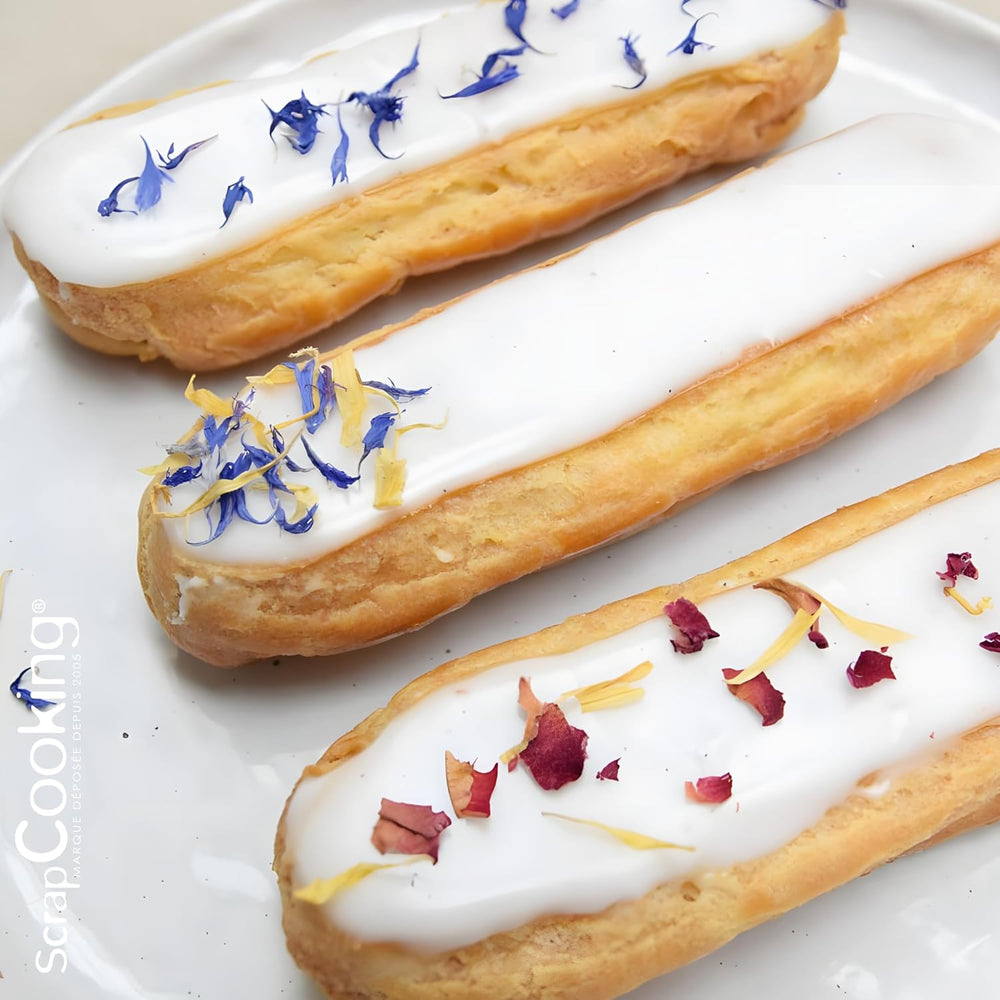 ScrapCooking - Sušené měsíčky 3,5g - Jedlé květiny - Ozdoby na pečení - Na dezerty, dorty, dorty, muffiny - Vánoce, jaro, narozeniny - zlatožlutá - 7471