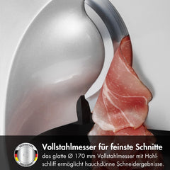 GRAEF Master M20EU Multi Slicer z nerezové oceli, stříbrné Shredders and Slicers Naty Shop