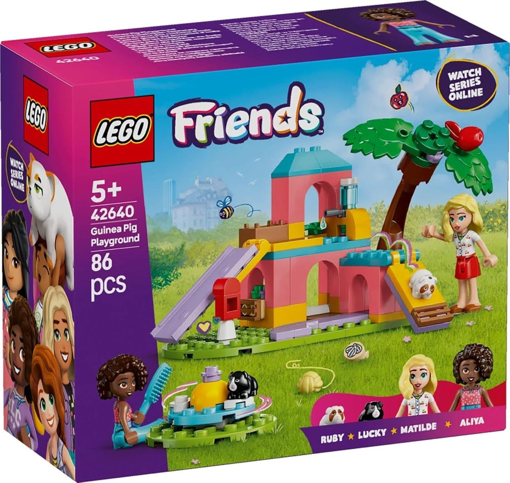 LEGO Friends Stavebnice a hrací hra pro morče se 2 minifigurkami a 2 zvířaty Hračka pro dívky 5+ Zvířecí sada 42640 Stavebnice Besuche den LEGO-Store