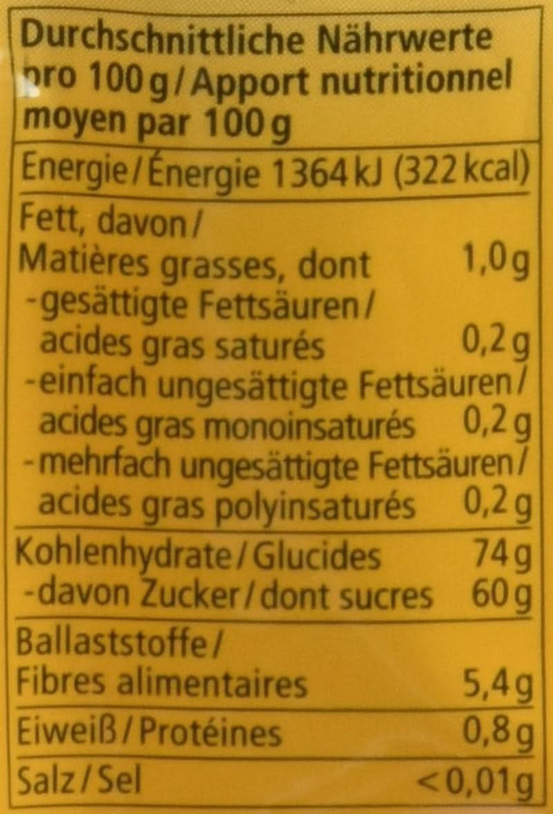 Bio brusinky, 100 gramů dehydratovaných produktů Naty Shop