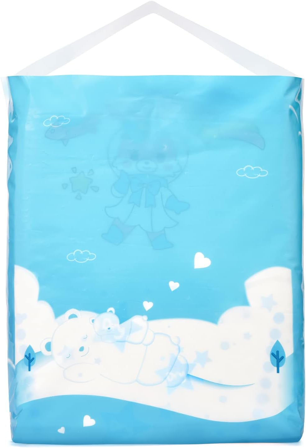 Pleny s potiskem pro dospělé 5500-5800 ml 2 balení, 3 potisky Náhodný sortiment - Astro Miminka (L)