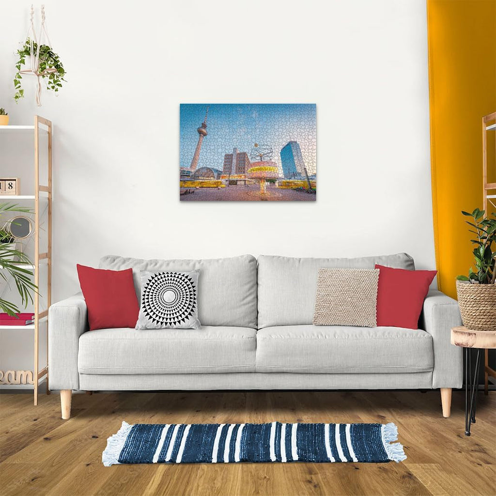 Ravensburger Puzzle 12001424 - Bună dimineața Berlin - Colecție de 1000 de piese Puzzle Germania Pentru adulți cu vârsta de peste 14 ani Puzzle Naty Shop