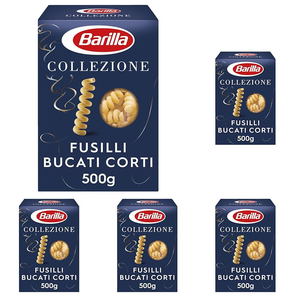 Těstoviny Barilla Collezione Fusilli krátké kousky, (1 x 500 g)