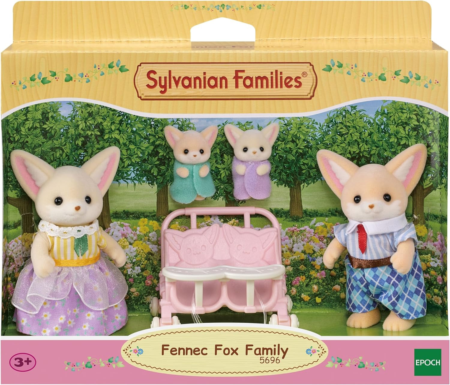 Sylvanian Families L5696 Family Desert Fox Dolls Naty Shop