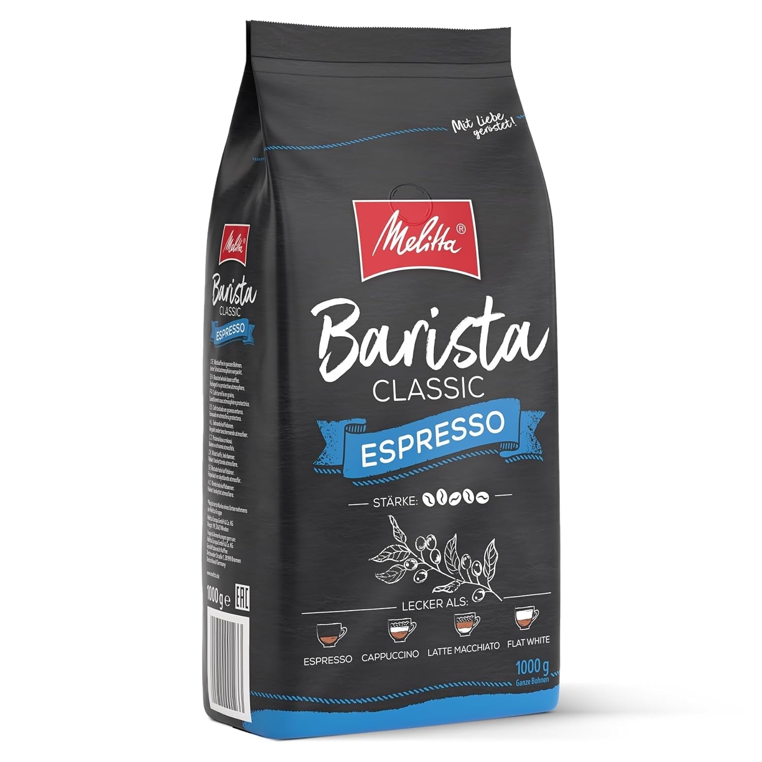 Melitta Barista Classic Espresso, Boabe de cafea întregi 1 kg Cafea Naty Shop 1 Kg Espresso