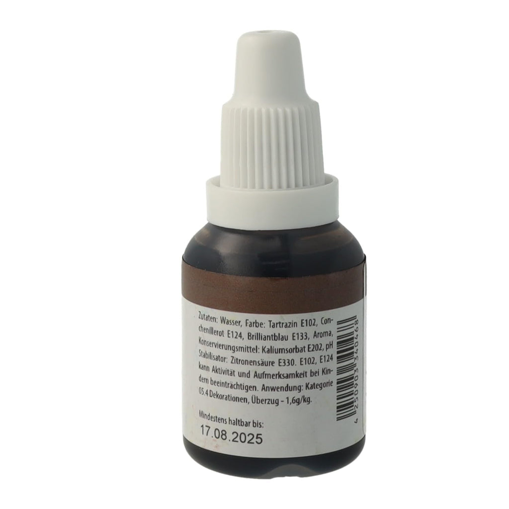 Colorant alimentar Bakeryteam Airbrush Maro 20ml