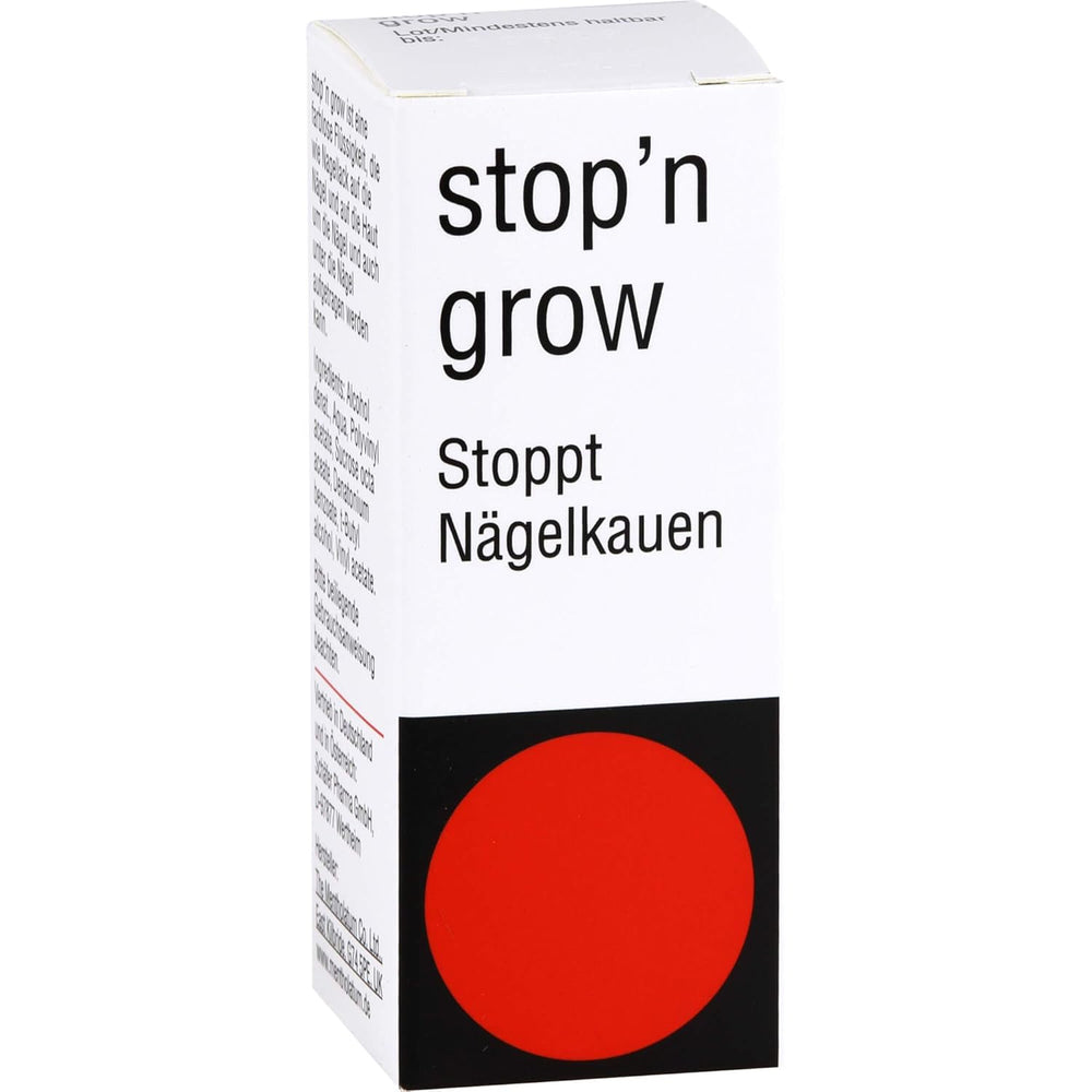 Tinktura Stop'n Grow zabraňuje kousání nehtů, roztok 8 ml