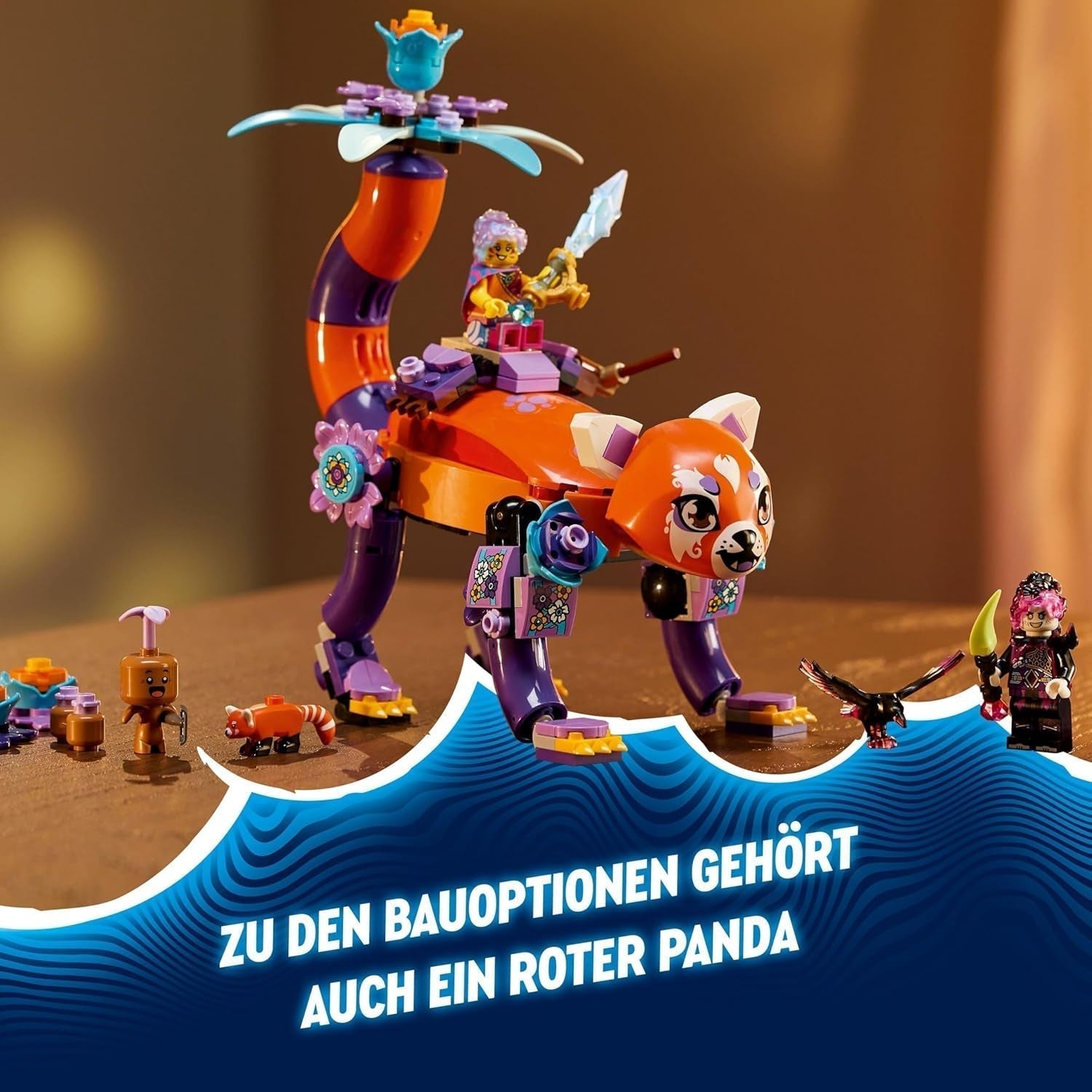 LEGO Dreamzzz 3 v 1 Izzies Dream Animals, Kouzelné vajíčko s minifigurkami Izzy a Dizzy a figurkami zvířat, Fantasy herní sada, Dárek pro dívky a chlapce 8 let 71481 Stavebnice Besuche den LEGO-Store