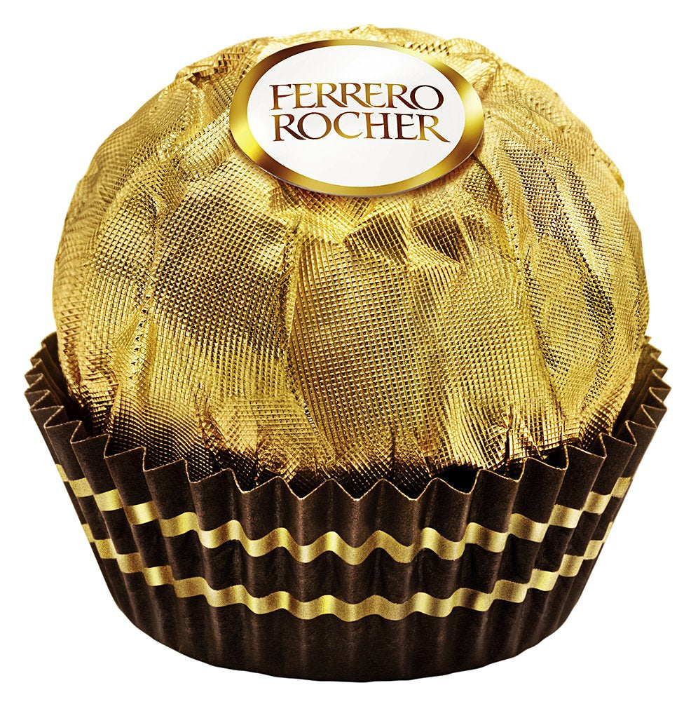 Ferrero Rocher - Specialita křupavých a krémových pralinek z vlašských ořechů - 5 balení po 16 jednotlivých pralinkách