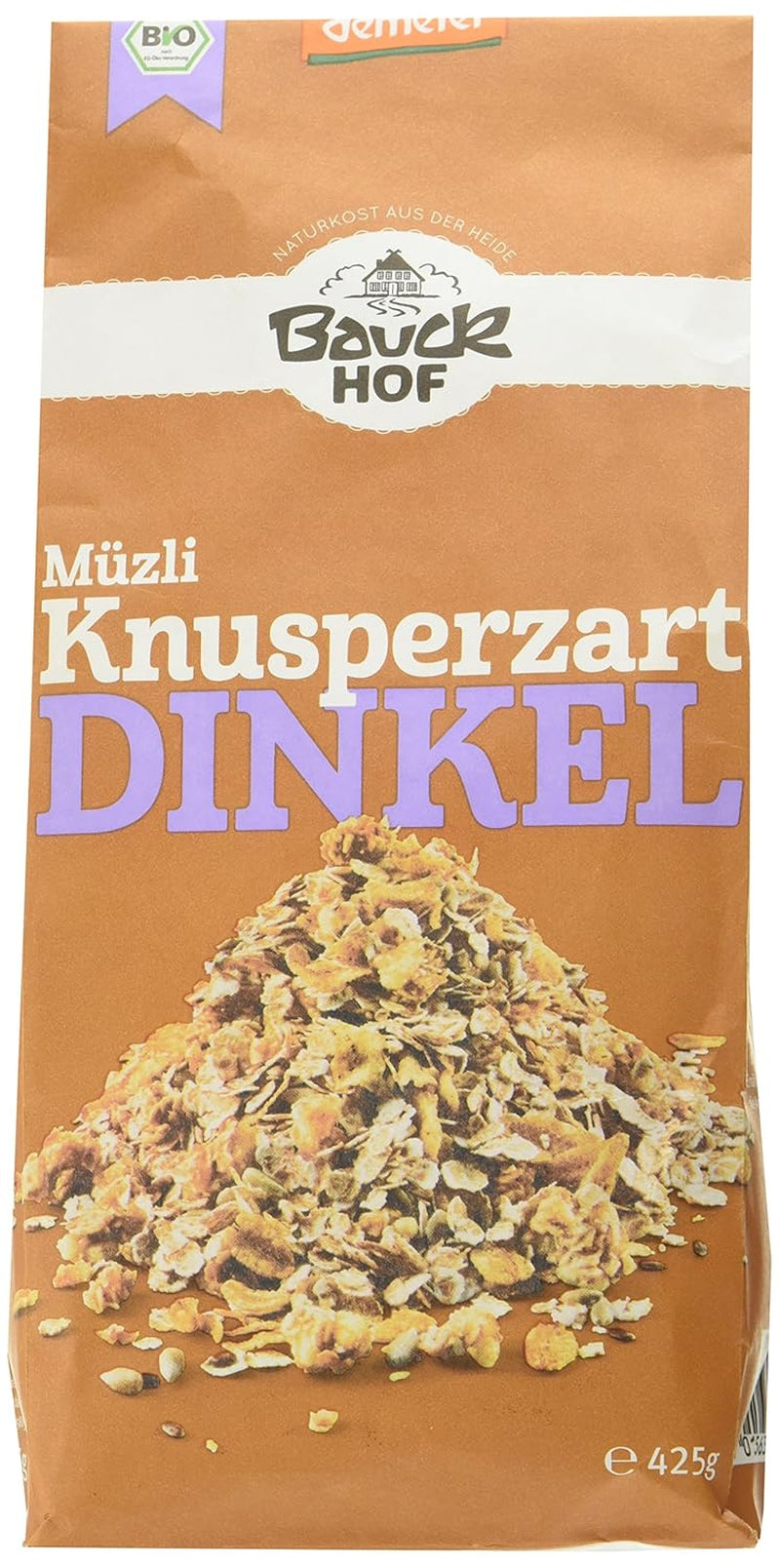Křupavé Hof špaldové müsli (1 x 425 g) Balení 1 ks