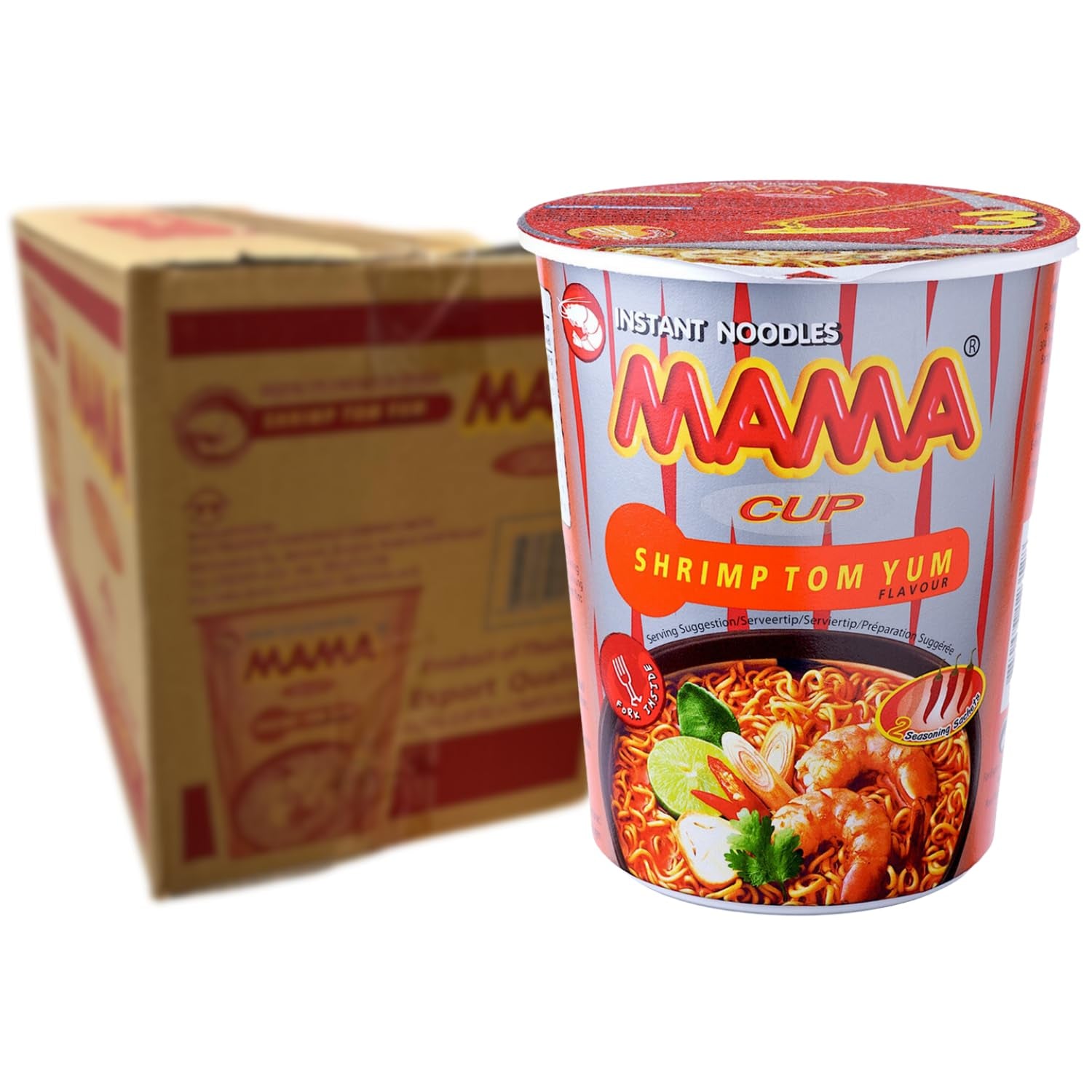 MAMA – Instantní nudle s kuřecím masem – více balení (30 x 55 GR)