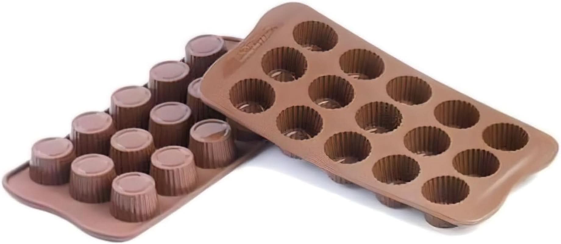 Silikomart 194690, Čokoládové pralinky, Srdce, 15 modelů Kuchyňské pralinky Naty Shop