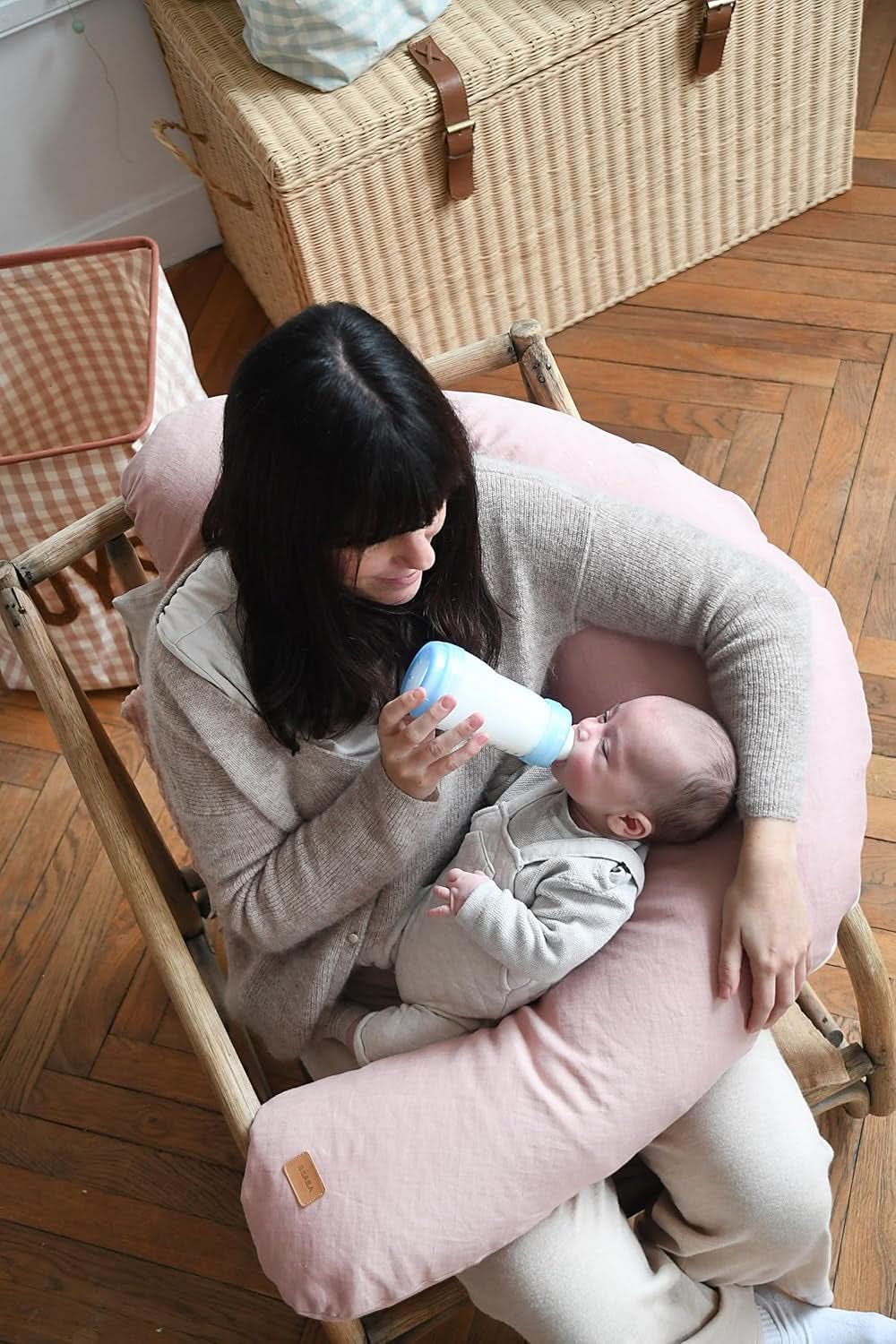 BÉABA, Big Flopsy, multifunkční polštář na kojení Příslušenství Jídlo a kojení Bebe Naty Shop