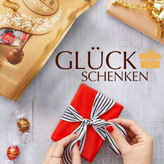 Lindt, mega balení, přibližně 160 čokoládových kuliček, různý sortiment, 2 kg čokoládové bonbóny Naty Shop