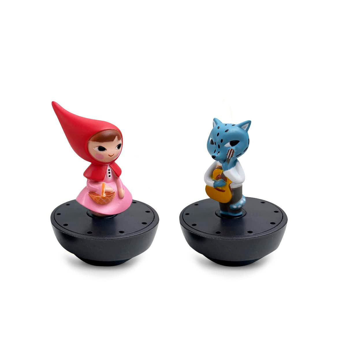 Trousselier - Scufița Roșie - Cutie muzicală dansantă - Cutie muzicală - Cadou ideal pentru naștere - 2 figurine detașabile - Ușor de manevrat - Muzica Primăvara de Vivaldi - Culoare Multicolor, S95095, mare Jucarii Bebe Naty Shop