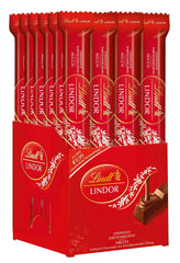Lindt LINDOR tyčinky mléčné čokolády, 24 x 38 gramů Čokoládové bonbony Naty Shop Výchozí název
