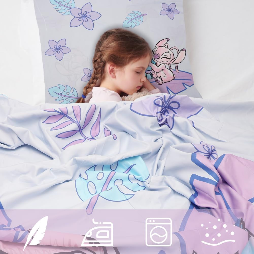 Lenjerie de pat pentru copii, Stitch, bumbac Lenjerie de pat - copii Naty Shop