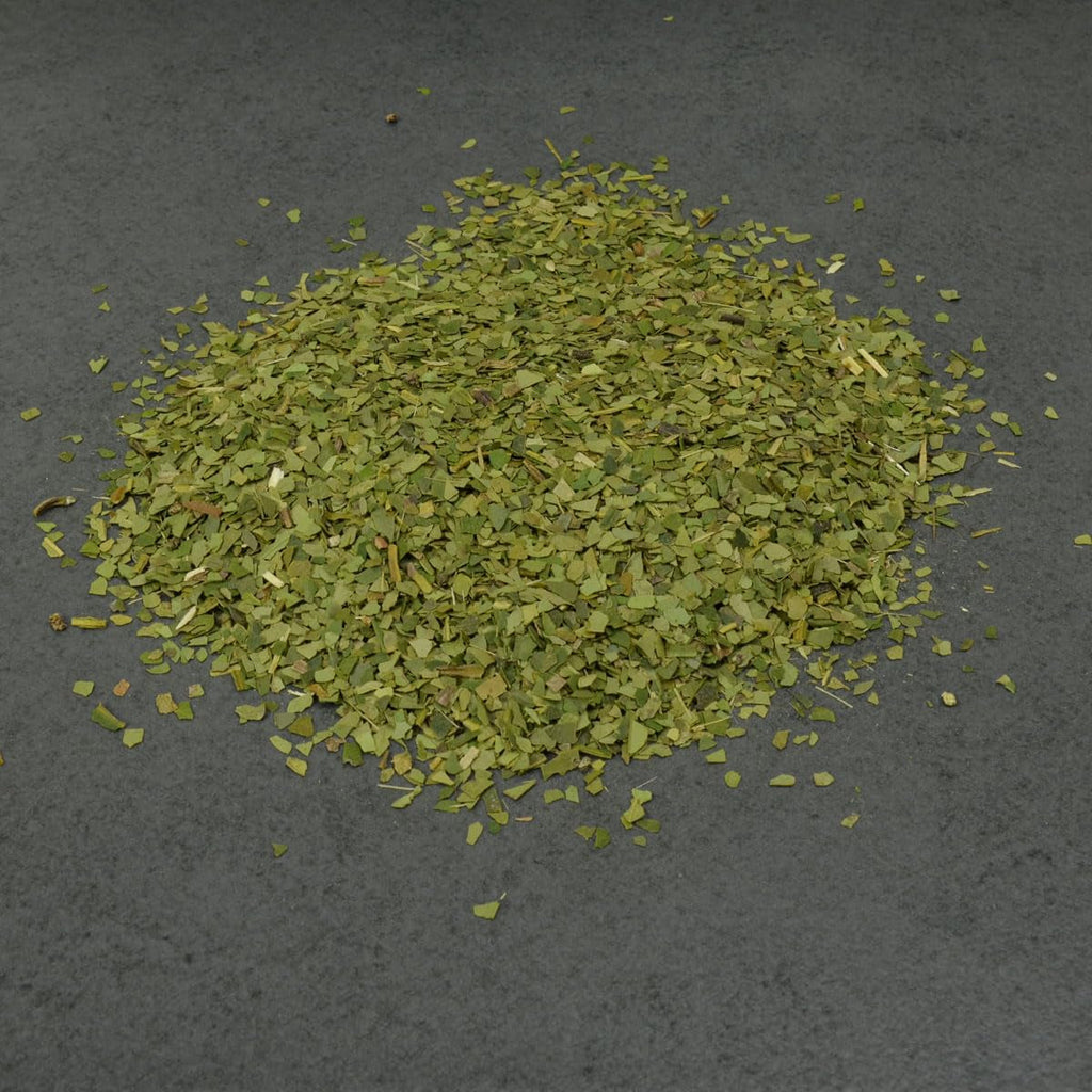 Delicatino - Verde natural PURE LEAF 500G, yerba mate organic fără tulpini, proaspăt și fără fum, cultivat ecologic, ambalat în vid pentru prospețime maximă