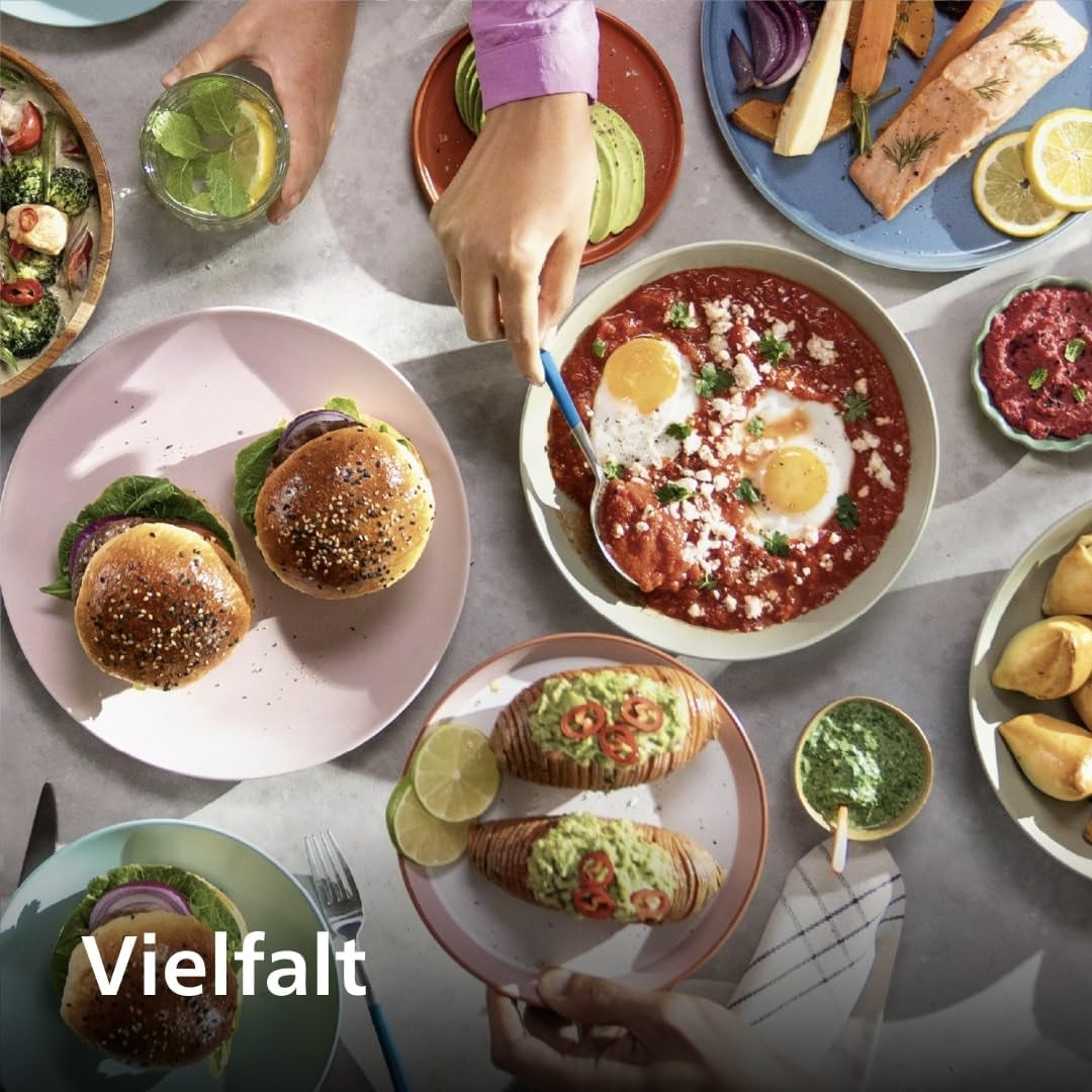 Philips Airfryer 3000 Series 6,2 l, varné okno, 16 funkcí vaření v 1, technologie Rapidair plus, odstranění tuku, aplikace receptů Domácí spotřebiče Naty Shop