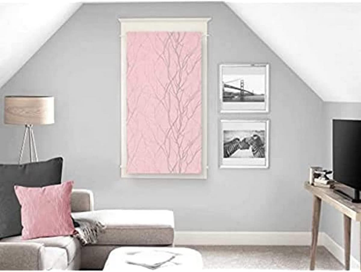 Soleil D'Ocre Liane Bise-Bise, Polyester, Bílá, 70 X 200 Cm Peřiny a přikrývky Naty Shop Růžová V90 X Š45 Cm (balení 1 ks)